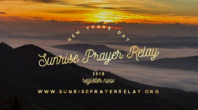 New Year's Day Sunrise Prayer Relay 2018