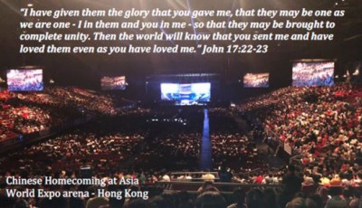 Hong Kong 'Chinese Homecoming' Report Back